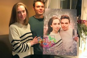 Всем советую заказывать картины по фотографии только в этой студии!